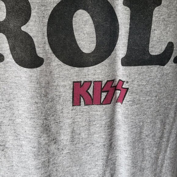 Kiss Rock Band I Wanna Rock Mens T Shirt - Picture 2 of 7